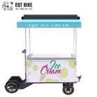 EQT εμπορικό παγωτού τρίκυκλο ψυκτήρων μηχανικών δίκυκλων ποδηλάτων φορτίου κάρρων ηλεκτρικό για το κρύο ποτό πώλησης