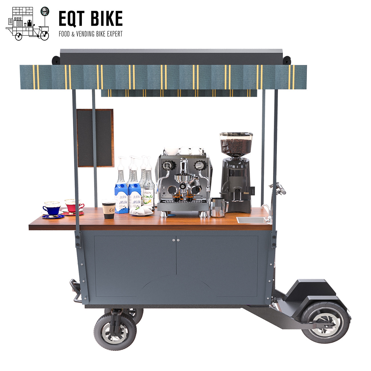 Πολυσύνθετο ηλεκτρικό ποδήλατο 350w καφέ με τον πίνακα εργασίας SS